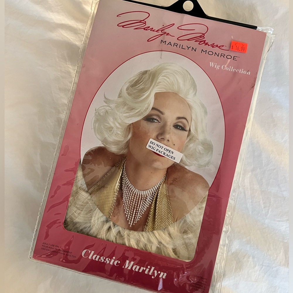 Marilyn Monroe wig unopened
